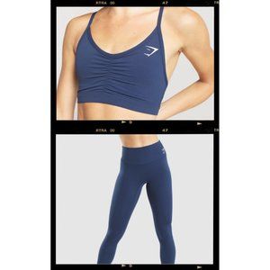 Gymshark Training Set in Navy (XS)